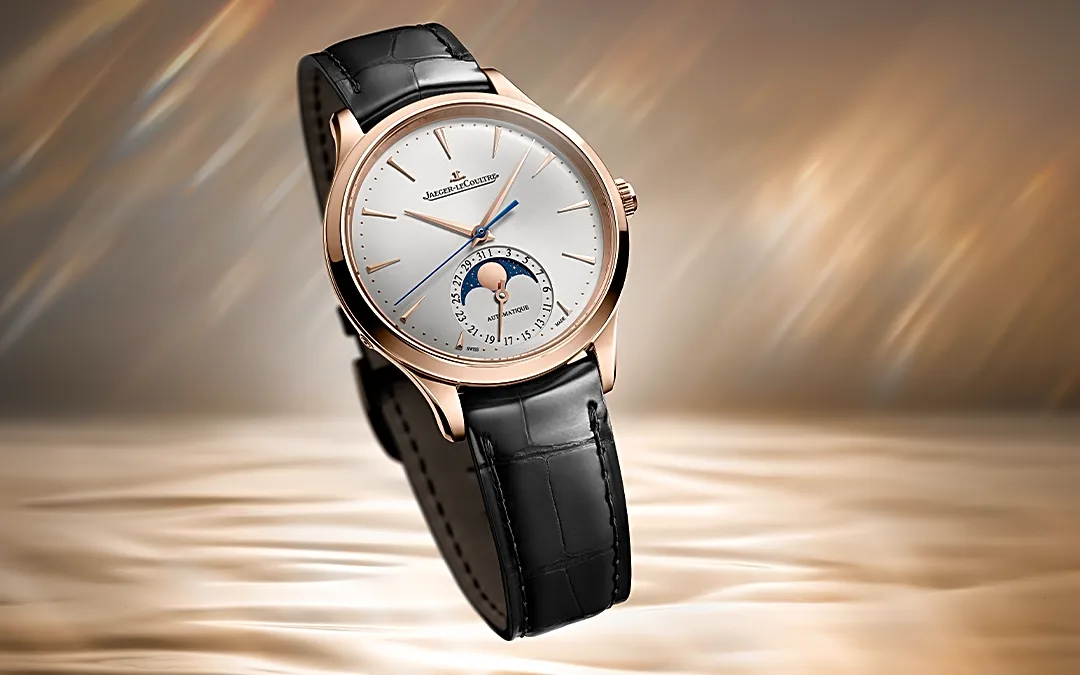 Jaeger-LeCoultre Just Dropped a New Rose-Gold Master Ultra Thin Moon Watch