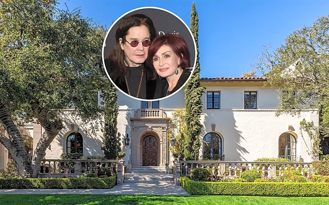 Ozzy and Sharon Osbourne’s L.A. Home Relists With a $1 Million Dollar Discount