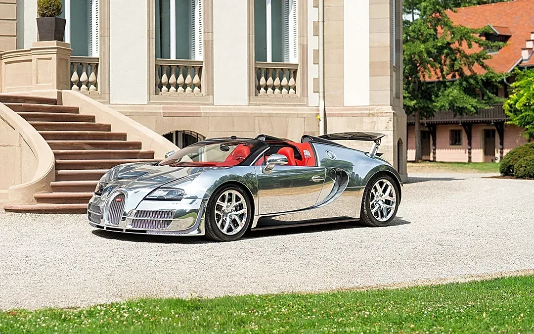 Bugatti Just Restored a One-Off Veyron With a Mirror-Like Aluminum Body