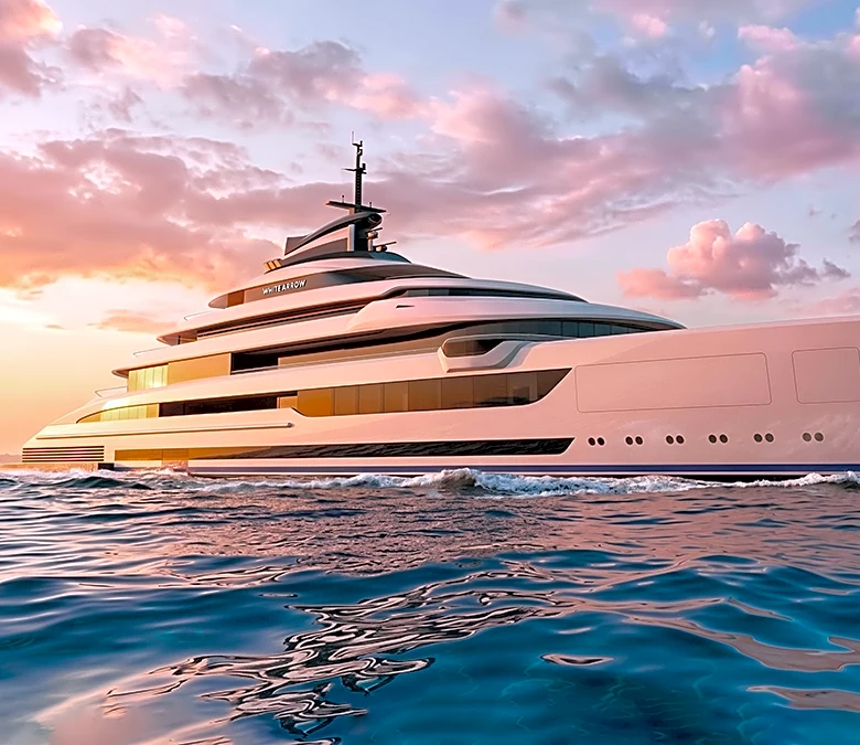 This Bespoke 380-Foot Superyacht Concept Wants to Become Your Floating Home