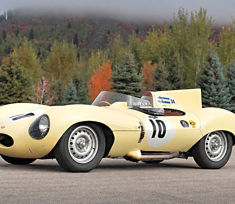 This Extensively Raced 1956 Jaguar D-Type Could Fetch $7 Million at Auction