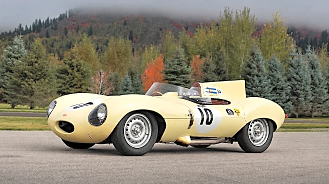A 1956 Jaguar D-Type in Photos