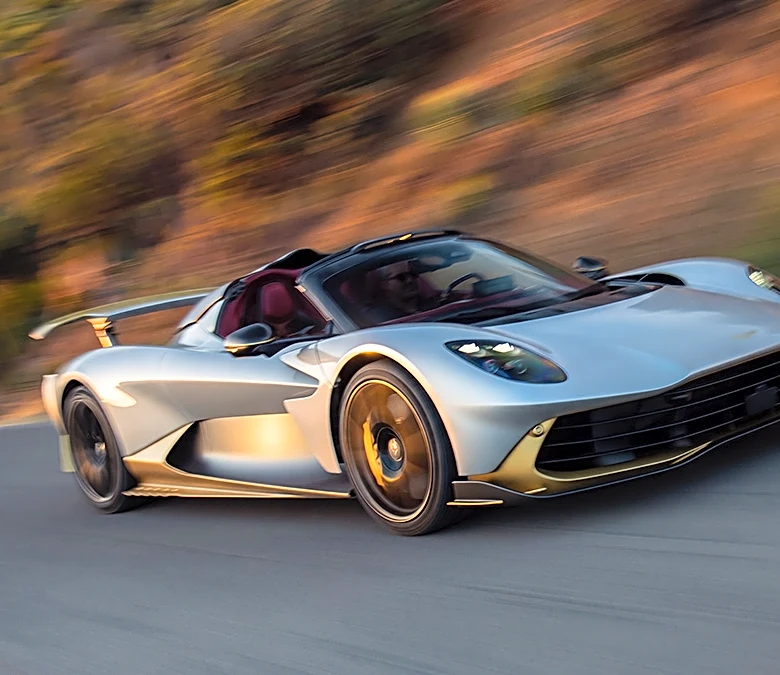 The Beautiful Aston Martin Valhalla Spider in Photos