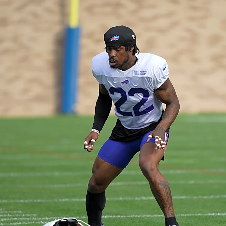 Bring up the Week 1 opponent and this Bills safety gets fired up fast