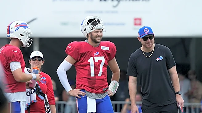 Joe Brady calls Josh Allen TD to DJ Moore one of best throws he's ever seen