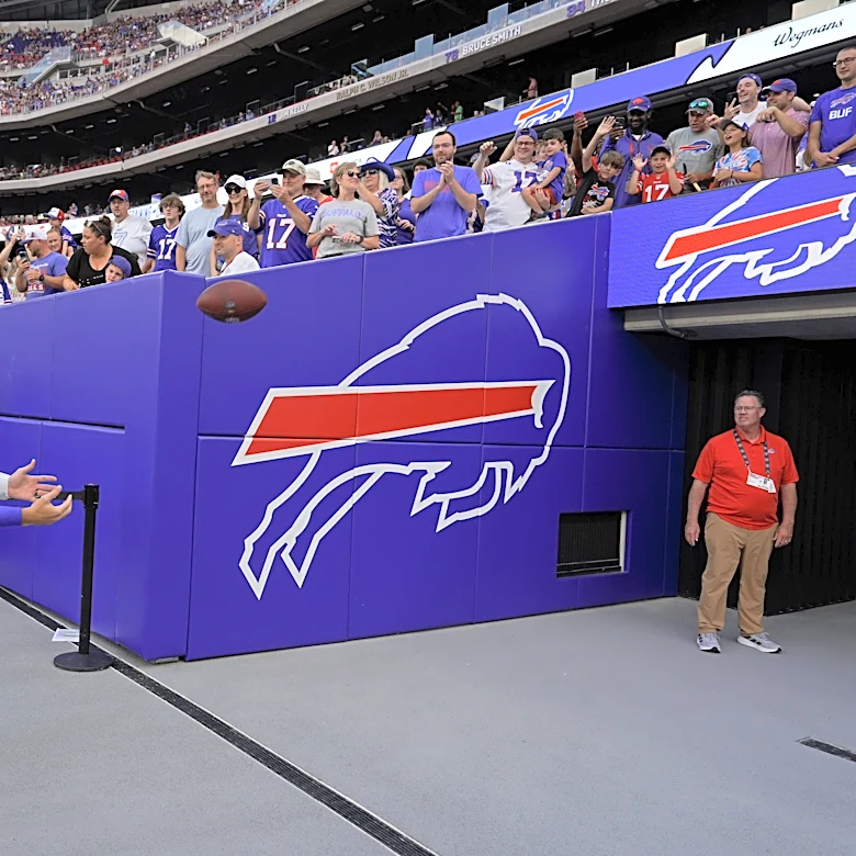 Bills fans get first taste of new Highmark Stadium experience