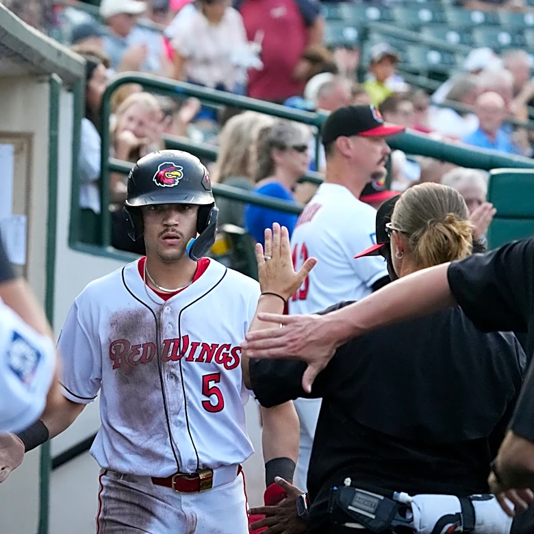 Three homers power Red Wings to series-clinching win