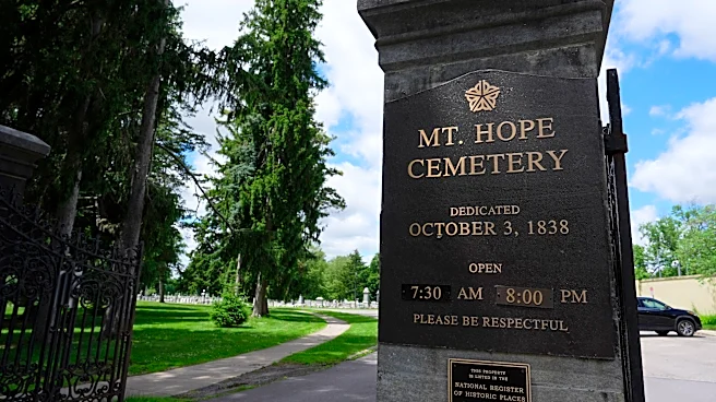 Famous people buried at Mount Hope Cemetery in Rochester