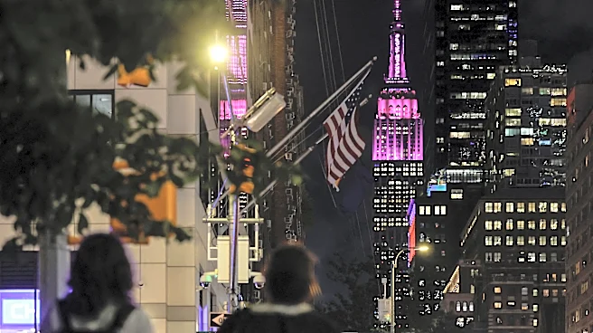 Empire State Building glows pink in stunning tribute to Dolly Parton