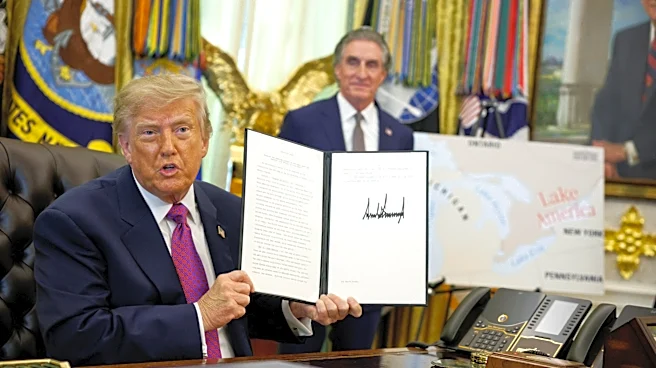 Trump signs order renaming Lake Ontario ‘Lake America’