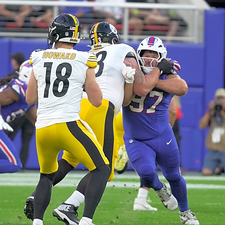 Former teammate sold him on Buffalo. Now he's a Bill.