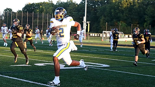 A year after a broken leg, Irondequoit receiver made quite a return