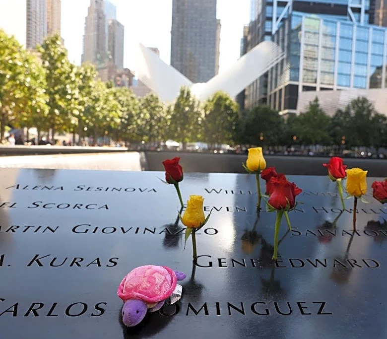 NY marks 25th anniversary of 9/11 with memorial flag, tributes statewide