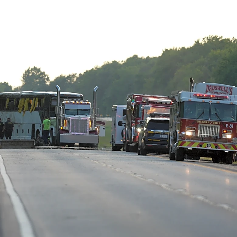 Tour bus driver sentenced in deadly NY Thruway crash that killed 5