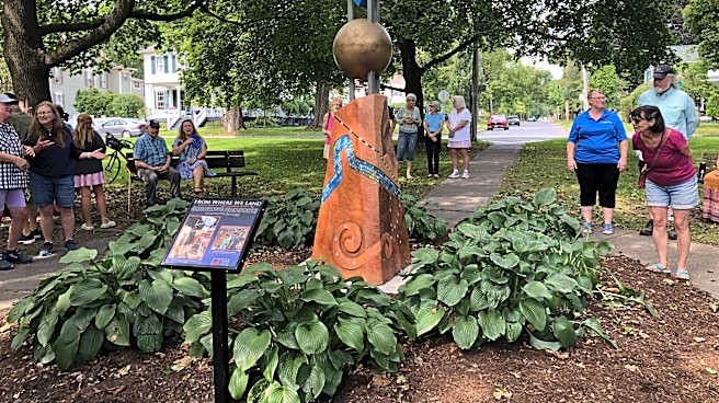 New public art piece unveiled in Canandaigua park