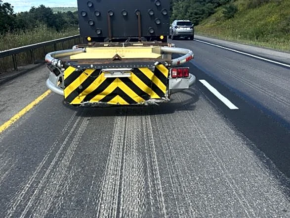 Woman crashes into I-81 work-zone safety device in New York