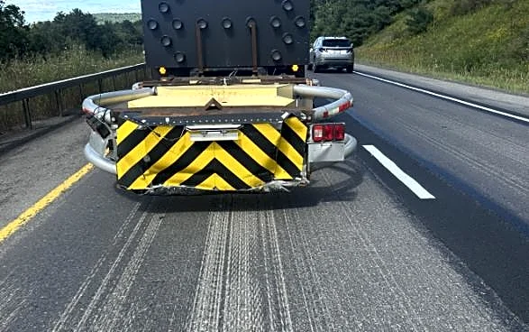 Woman crashes into I-81 work-zone safety device in New York