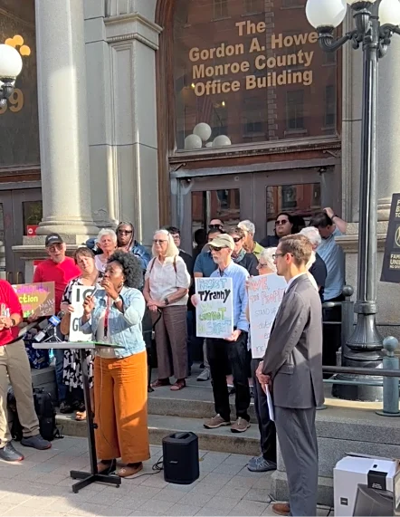 Advocates push Monroe County to restrict ICE ties