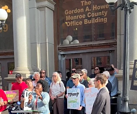 Advocates push Monroe County to restrict ICE ties