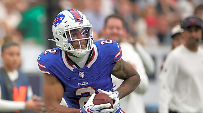 DJ Moore injury update: Bills WR down after landing on shoulder vs. Lions