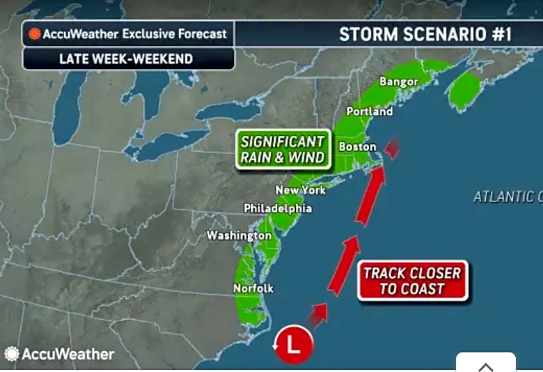 Could a nor'easter hit New York? Forecasters warn of flooding, strong winds