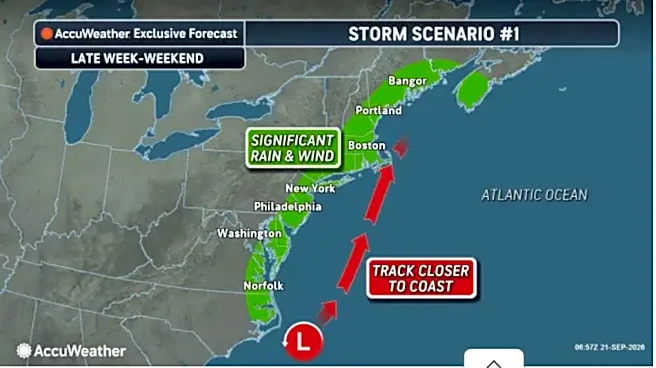 Could a nor'easter hit New York? Forecasters warn of flooding, strong winds