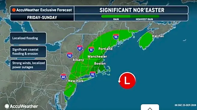 When could nor'easter affect New York? Here's the latest timing forecast