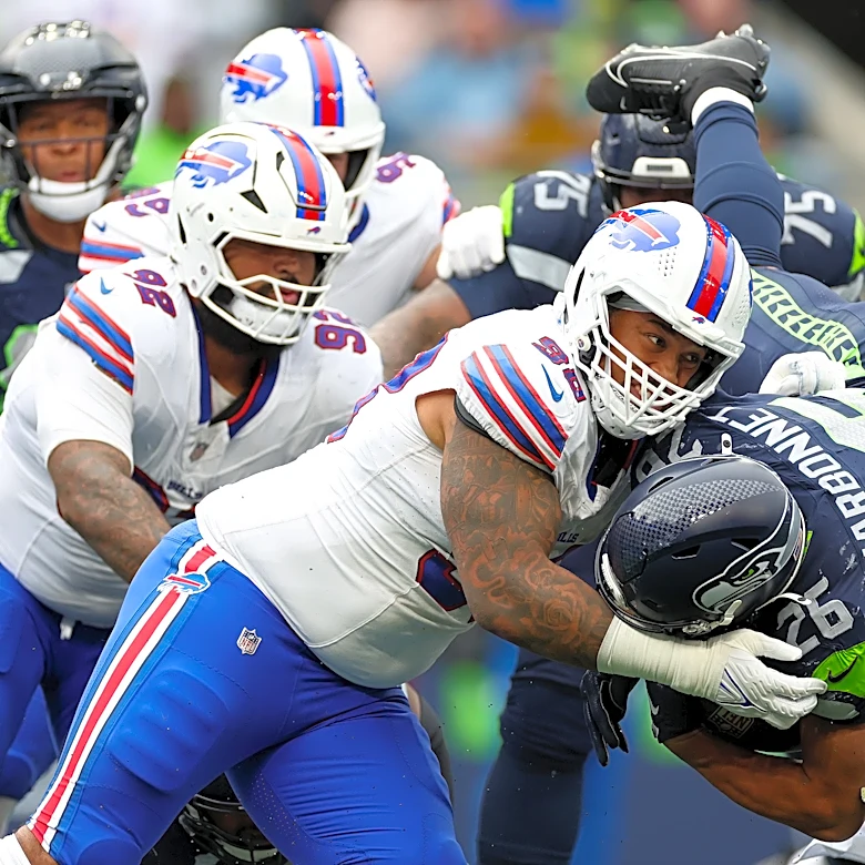 Bills bring back former interception leader with Ed Oliver, T.J. Sanders sidelined