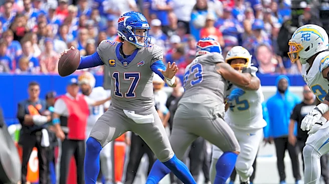 Josh Allen throws interceptions on consecutive passes as Chargers rookie strikes twice