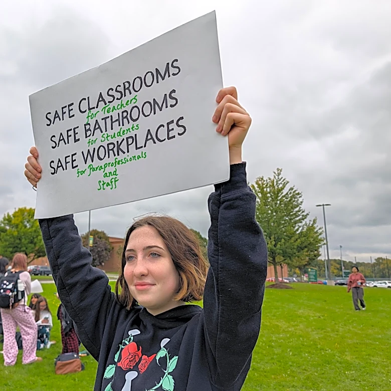 Rush-Henrietta students walk out over school safety