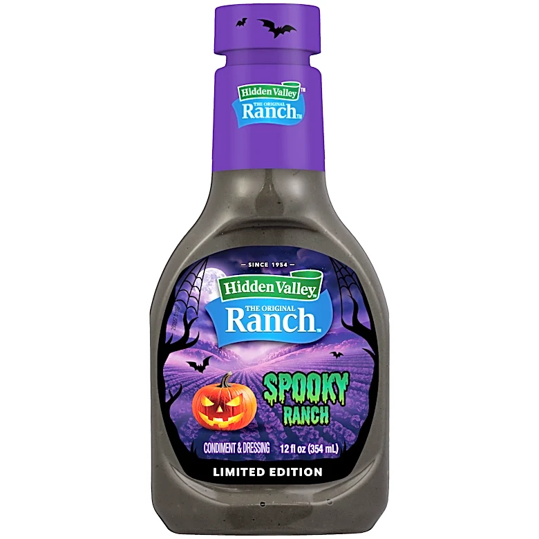 Hidden Valley is selling black ranch dressing for Halloween. Here's where to get it