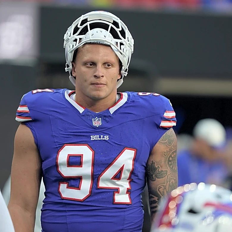 Landon Jackson injury: Bills defensive lineman limps off vs. Patriots
