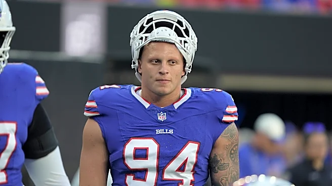 Landon Jackson injury: Bills defensive lineman limps off vs. Patriots