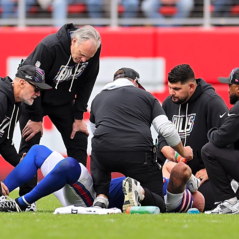 Bills vs. Rams injury update: Buffalo loses multiple starters, Aaron Donald status unclear