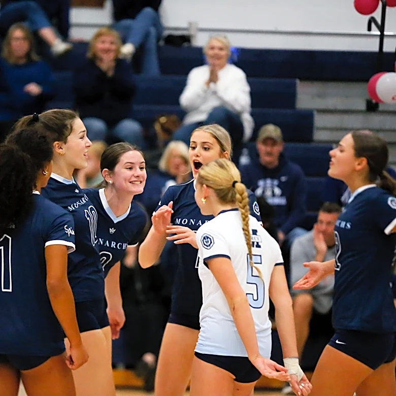 Mercy girls volleyball showcases talent, chemistry against Finney