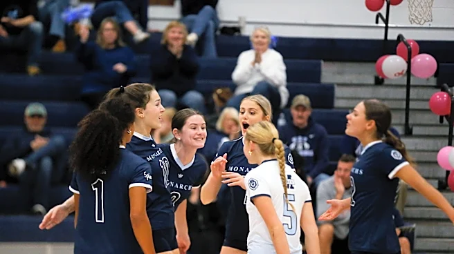 Mercy girls volleyball showcases talent, chemistry against Finney