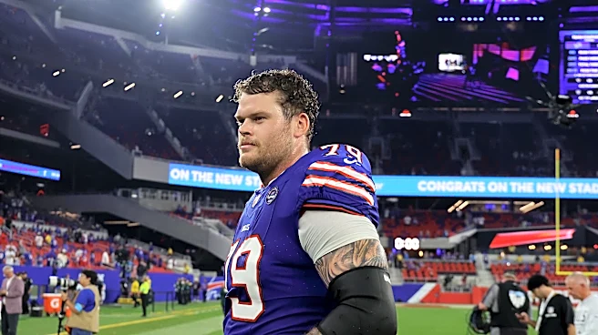 Spencer Brown injury update: Bills right tackle leaves game vs. Rams