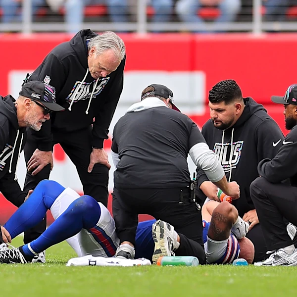 Bills vs. Raiders injury update: Buffalo's injury list grows, Ashton Jeanty banged up