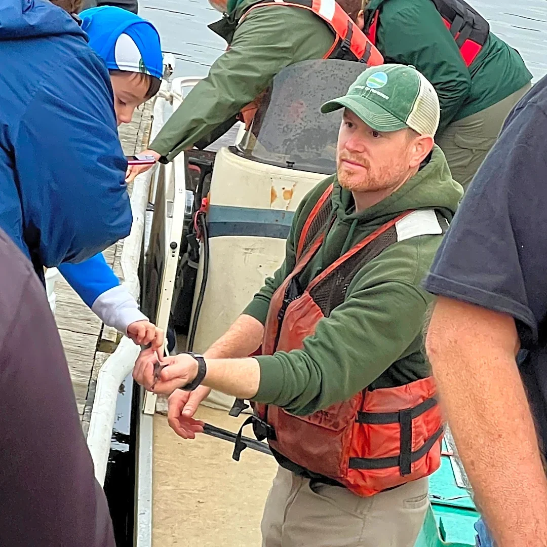Hundreds of young sturgeon released into Genesee River