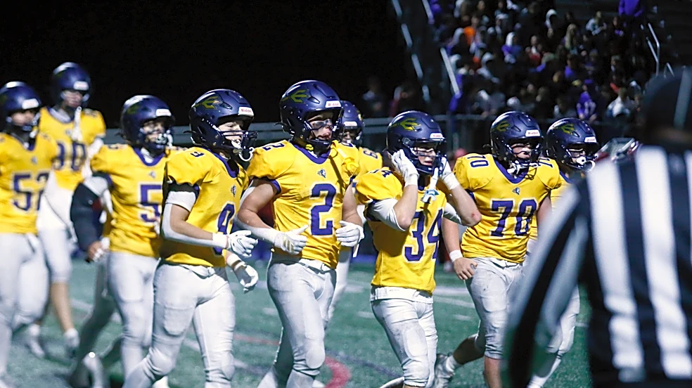 Victor football finds a way in wild overtime finish at Fairport