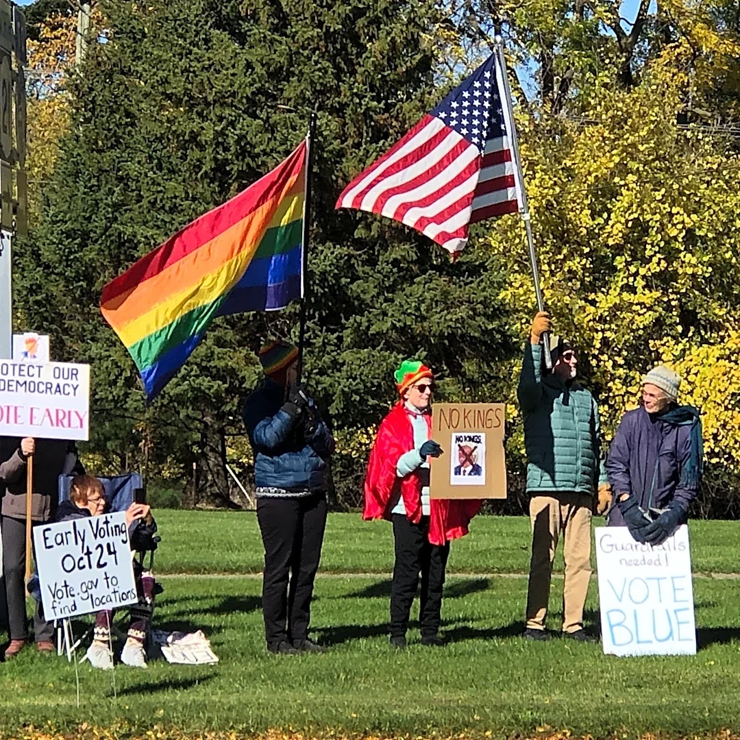 'No Kings' rally in Canandaigua urges voters to turn out in 2026
