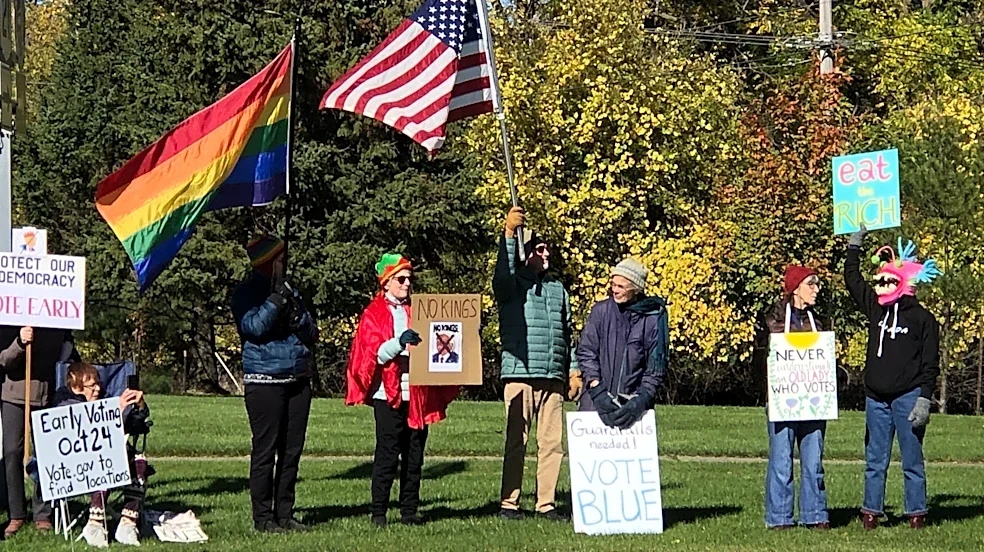 'No Kings' rally in Canandaigua urges voters to turn out in 2026
