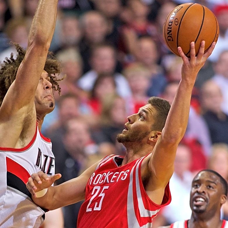 Houston Rockets jersey history No. 25 - Chandler Parsons (2011-14)