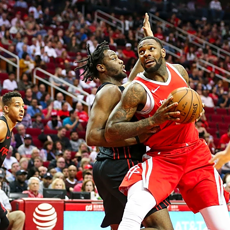 Houston Rockets jersey history No. 28 - Tarik Black (2014)