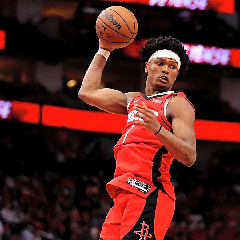 Amen Thompson voted as top Defensive Player of the Year candidate
