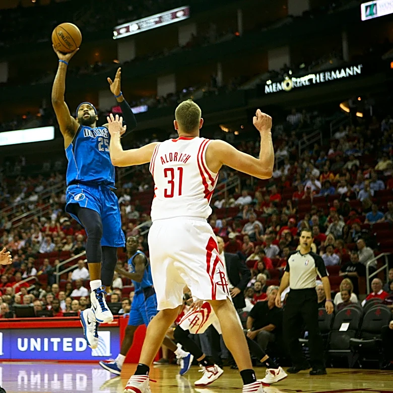 Houston Rockets jersey history No. 31 - Cole Aldrich (2012-13)