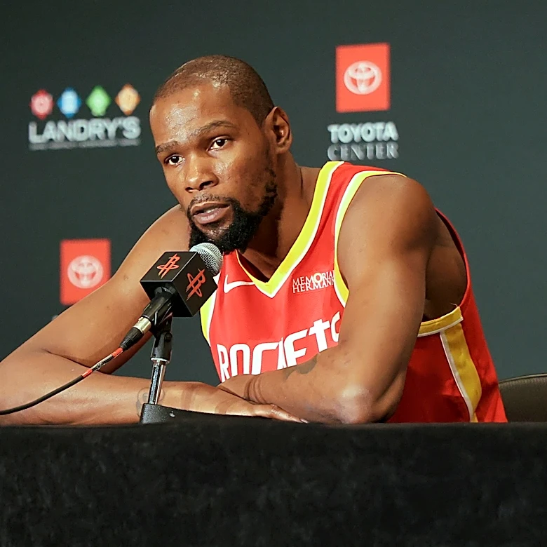 Entering second season together, Rockets see ‘happy’ Kevin Durant