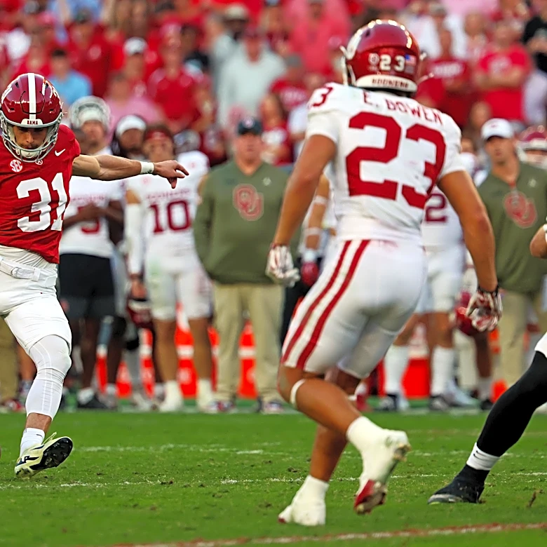 Alabama announces starting kicker ahead of 2026 season