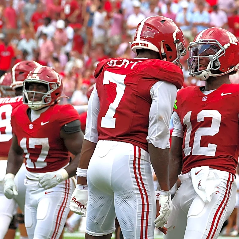 Did Alabama football rise or fall in US LBM Coaches Poll after Week 1?