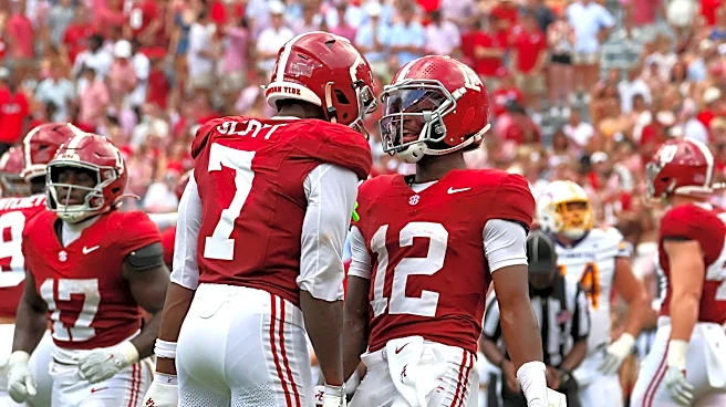 Did Alabama football rise or fall in US LBM Coaches Poll after Week 1?